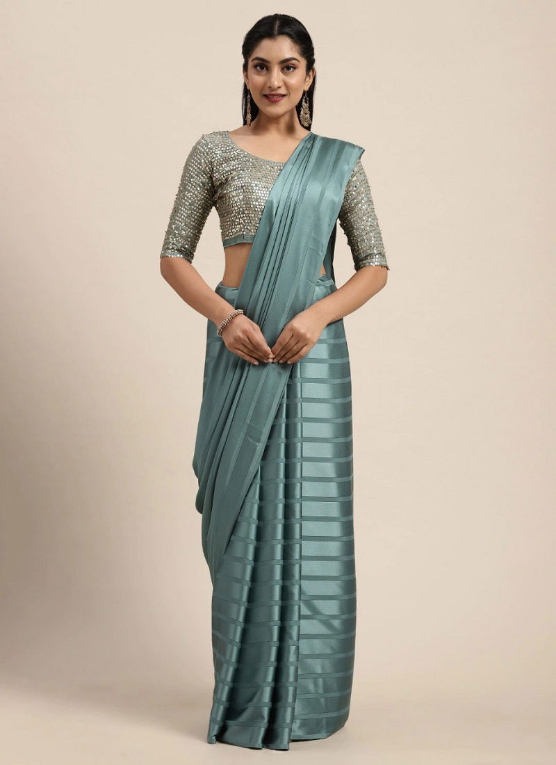 Cl 09 Poly Wholesale Party Wear Georgette Saree Collection
